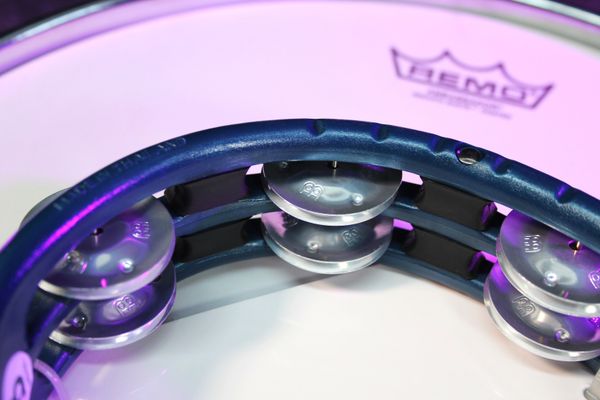 Meinl Traditional Handheld ABS Tambourine - Blue