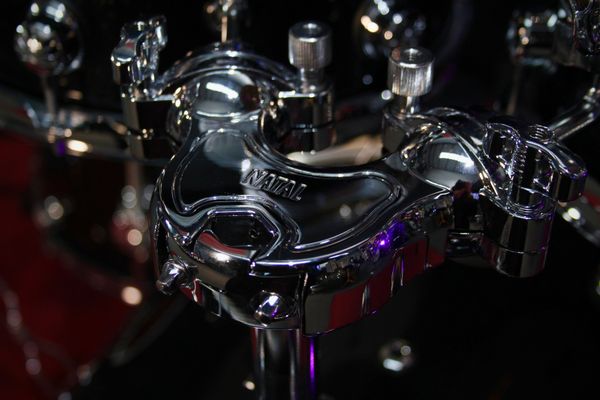 Natal Arcadia 5pc 22” Drum Kit w/Hardware - Black Sparkle