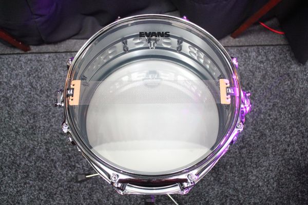 Natal Beaded Hammered Steel 13" Snare