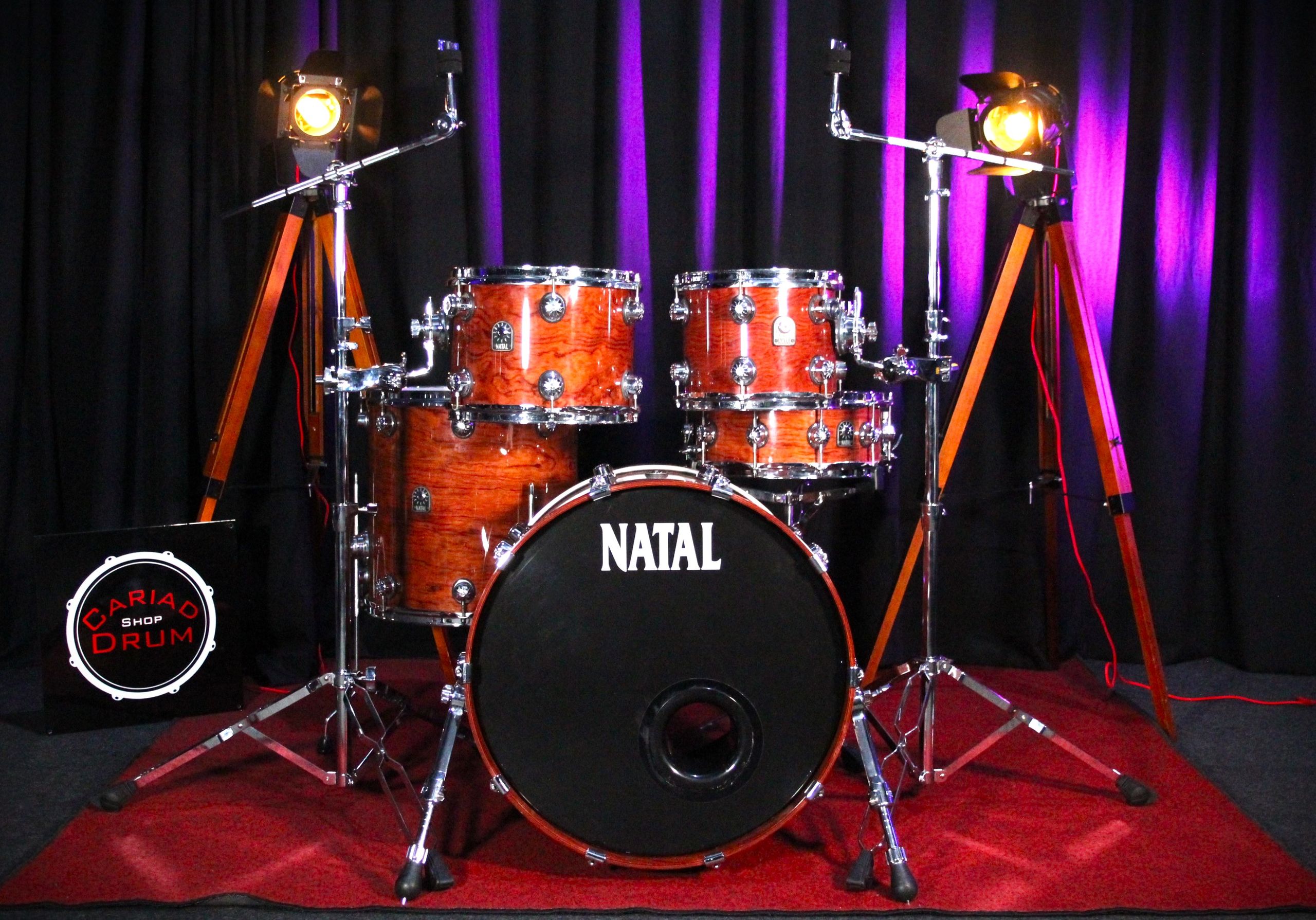 Natal Bubinga 5pc Shell Pack 