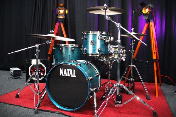 Natal Café Racer 3pc 18''/13''/16'' Shell Pack - Cerulean Blue