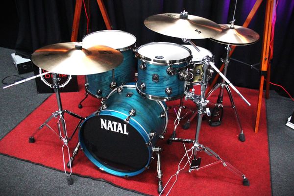 Natal Café Racer 3pc 18''/13''/16'' Shell Pack - Cerulean Blue