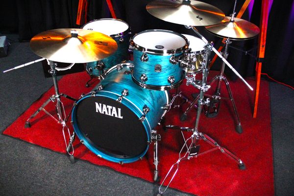 Natal Café Racer 3pc 20''/12''/14'' Shell Pack - Cerulean Blue