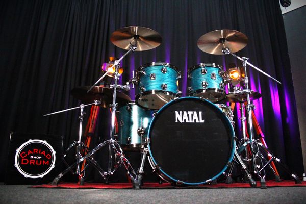 Natal Café Racer 4pc 20''/10''/12''/14'' Shell Pack -Cerulean Blue
