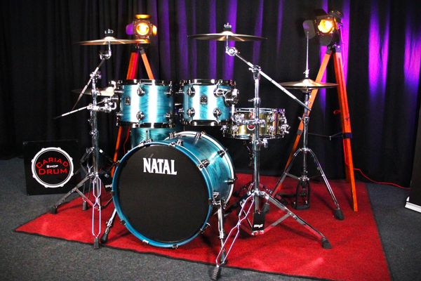 Natal Café Racer 4pc 20''/10''/12''/14'' Shell Pack -Cerulean Blue