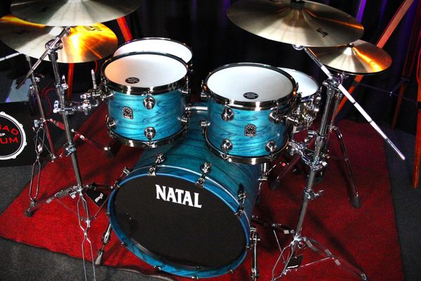 Natal Café Racer 4pc 22''/12''/13''/16'' Shell Pack - Cerulean Blue 
