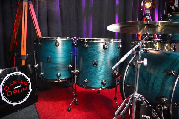 Natal Café Racer 4pc 22''/13''/16''/18'' Shell Pack - Cerulean Blue