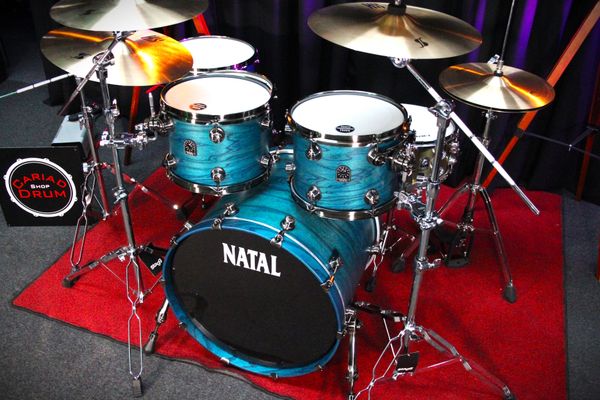 Natal Café Racer 5pc 22''/10''/12''/14''/16'' Shell Pack - Cerulean Blue
