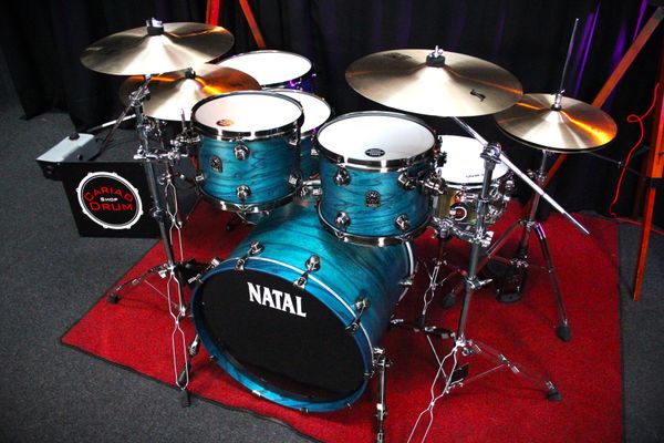 Natal Café Racer 5pc 22''/12''/13''/16''/18'' Shell Pack - Cerulean Blue