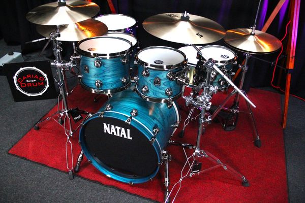 Natal Café Racer 6pc 20''/8''/10''/12''/14''/16'' Shell Pack - Cerulean Blue