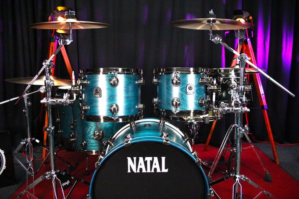 Natal Café Racer 6pc 20''/8''/10''/12''/14''/16'' Shell Pack - Cerulean Blue