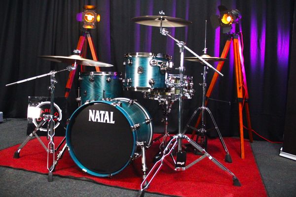 Natal Cafe Racer 3pc 18''/12''/14'' Shell Pack - Cerulean Blue