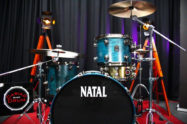 Natal Cafe Racer 3pc 22''/12''/14'' Shell Pack - Cerulean Blue