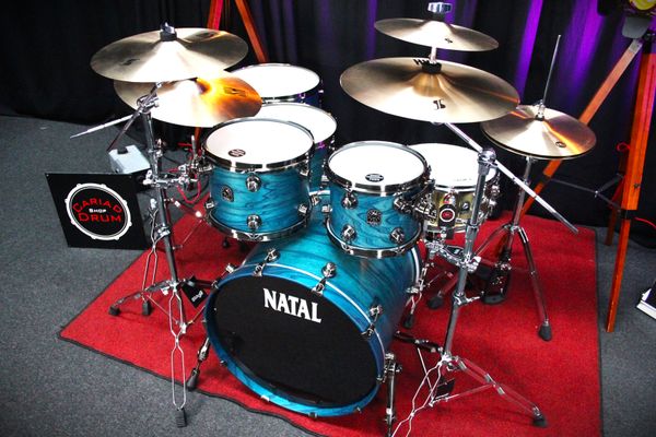 Natal Cafe Racer 5pc 22''/10''/12''/16''/18'' Shell Pack - Cerulean Blue