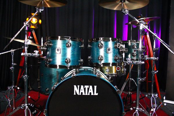 Natal Cafe Racer 5pc 22''/8''/10''/12''/16'' Shell Pack - Cerulean Blue