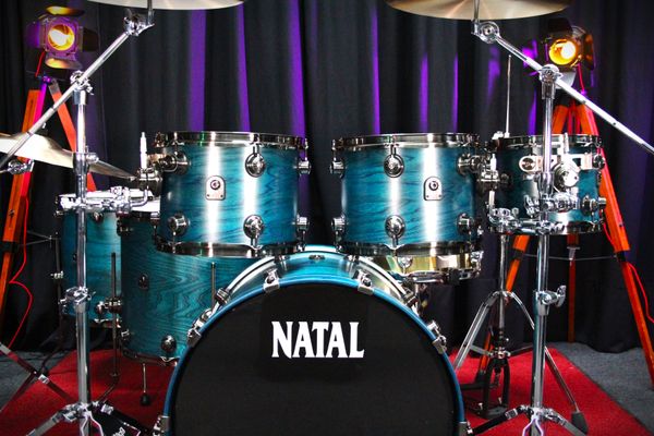 Natal Café Racer 6pc 22''/10''/12''/13''/16''/18'' Shell Pack - Cerulean Blue