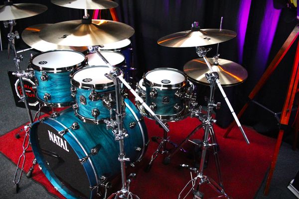 Natal Cafe Racer 6pc 22''/8''/10''/12''/14''/16'' Shell Pack - Cerulean Blue