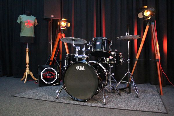 Natal DNA Stealth Drum Kit - Black