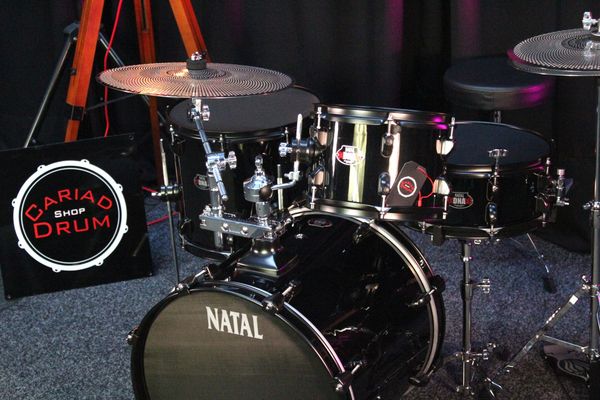 Natal DNA Stealth Drum Kit - Black