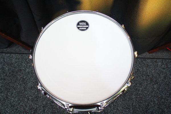 Natal Beaded Hammered Steel 14" Snare