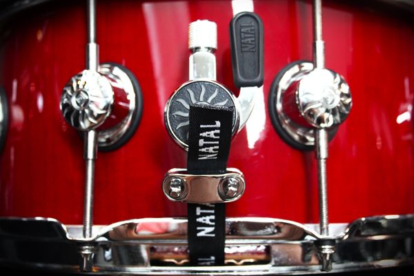 Natal Old Stave Snare Drum - Red 