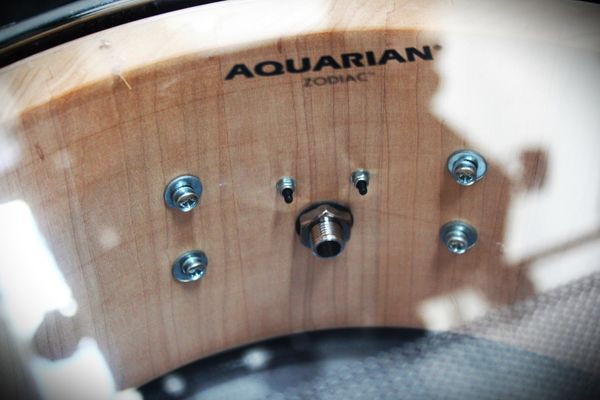 Natal Old Stave Snare Drum - Red 