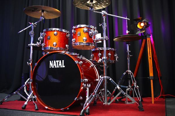Natal Originals Maple 22'' 4pc Shell Pack - Orange Sparkle