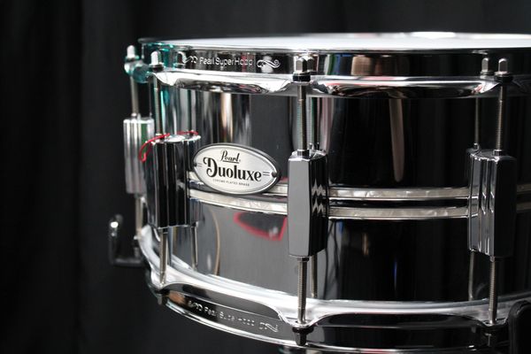 Pearl Duoluxe Chrome-Plated Brass 14" x 6.5" Snare