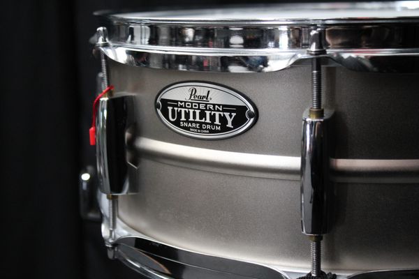 Pearl Modern Utility Snare - Textured Steel