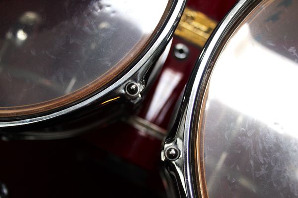 Pearl Prestige Session Select Maple Mahogany - Cherry Red Lacquer