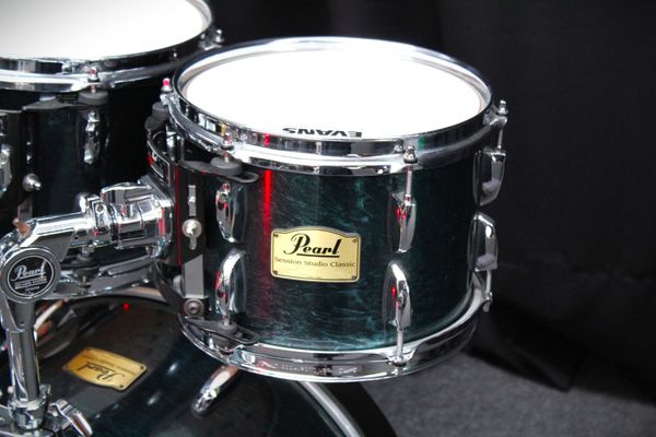 Pearl Session Studio Classic 4pc Shell Pack - Green Marble