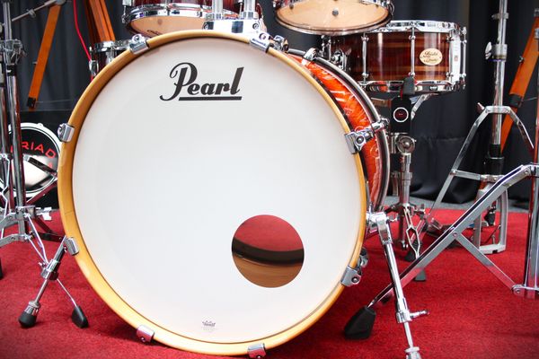 Pearl Vision Maple 4pc Acoustic Drum Kit - Volcanic Burst