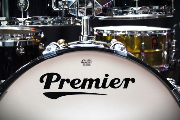 Premier 1990s Genista 5pc Drum Kit - Cobalt Blue