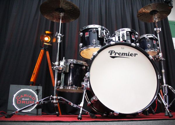 Premier 1990s Genista 5pc Drum Kit - Cobalt Blue