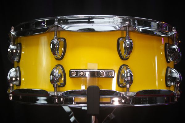 Premier Artist Maple 14'' Snare Drum - Yellow