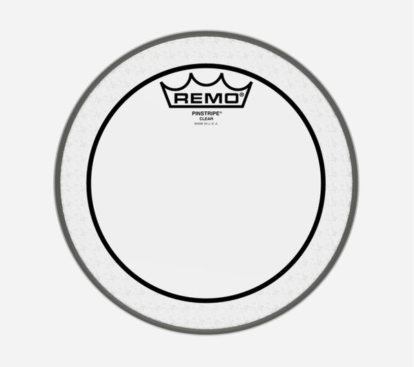 Remo 8'' Pinstripe Clear Tom Drum Head