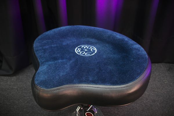 Roc N Soc Drum Throne w/ Base Stool - Blue