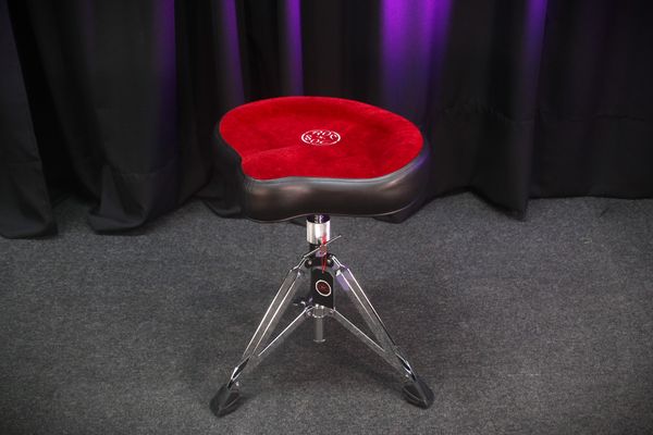 Roc N Soc Drum Throne w/ Base Stool - Red