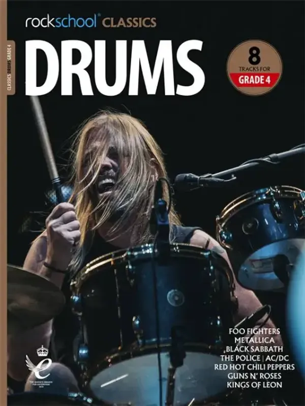 Rockschool Classics Drums Book - Grade 4