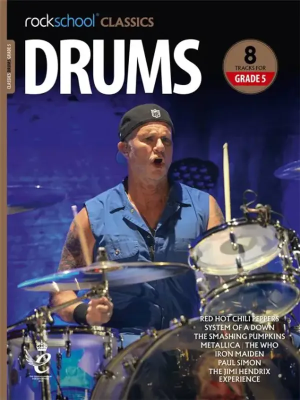 Rockschool Classics Drums Book - Grade 5