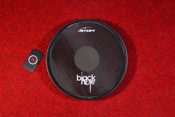 RTOM Black Hole Practice System 12'' Mesh Drum Head