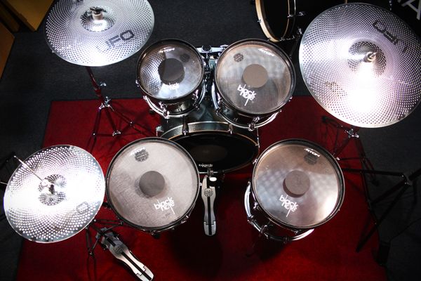 RTOM Black Hole Practice System V2 20'' Mesh Drum Head 