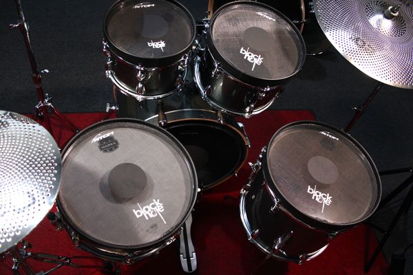 RTOM Black Hole Practice System V2 20'' Mesh Drum Head 