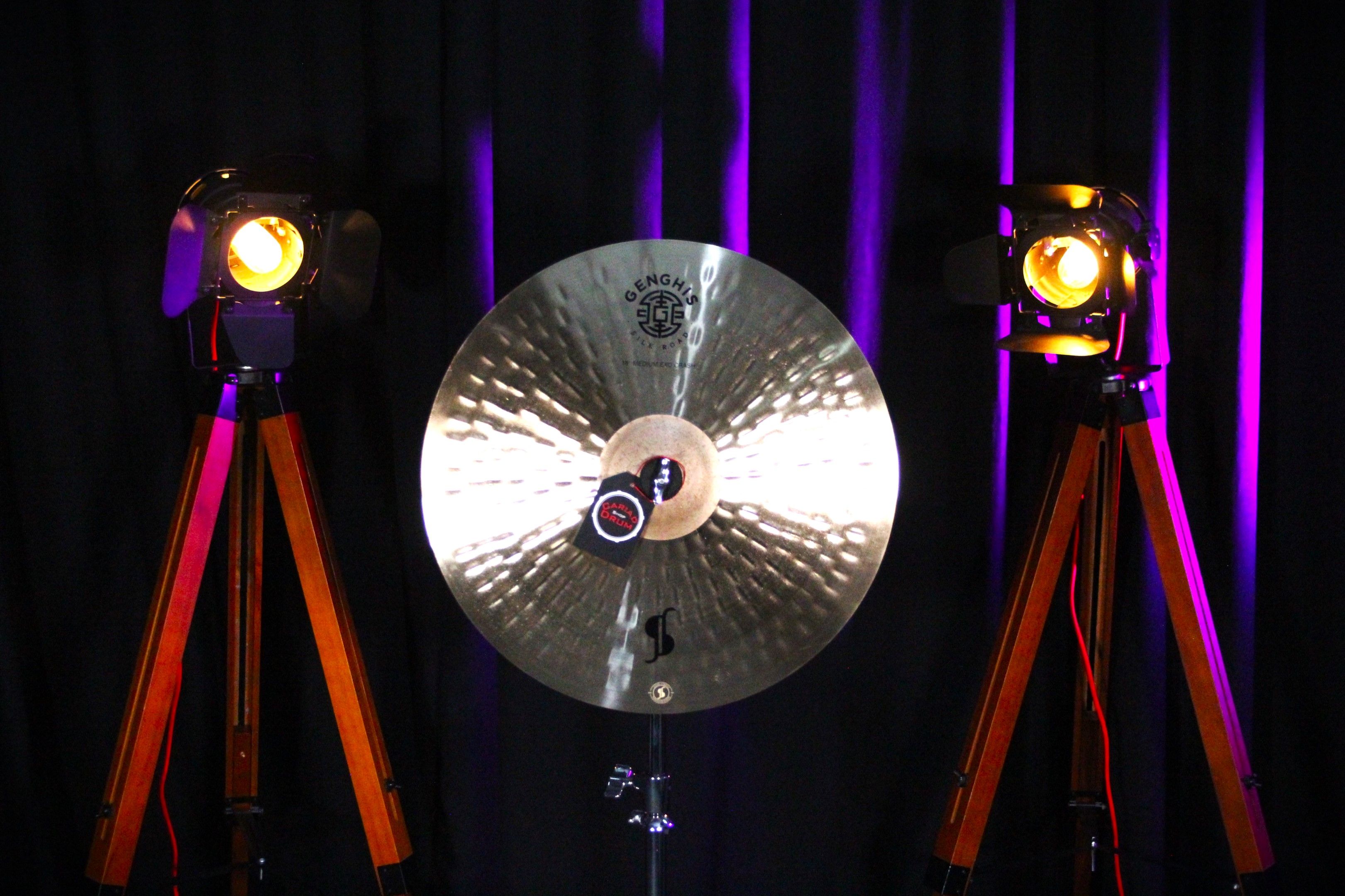 Stagg Genghis Silk Road 18'' Medium Exo Crash · Cariad Drums