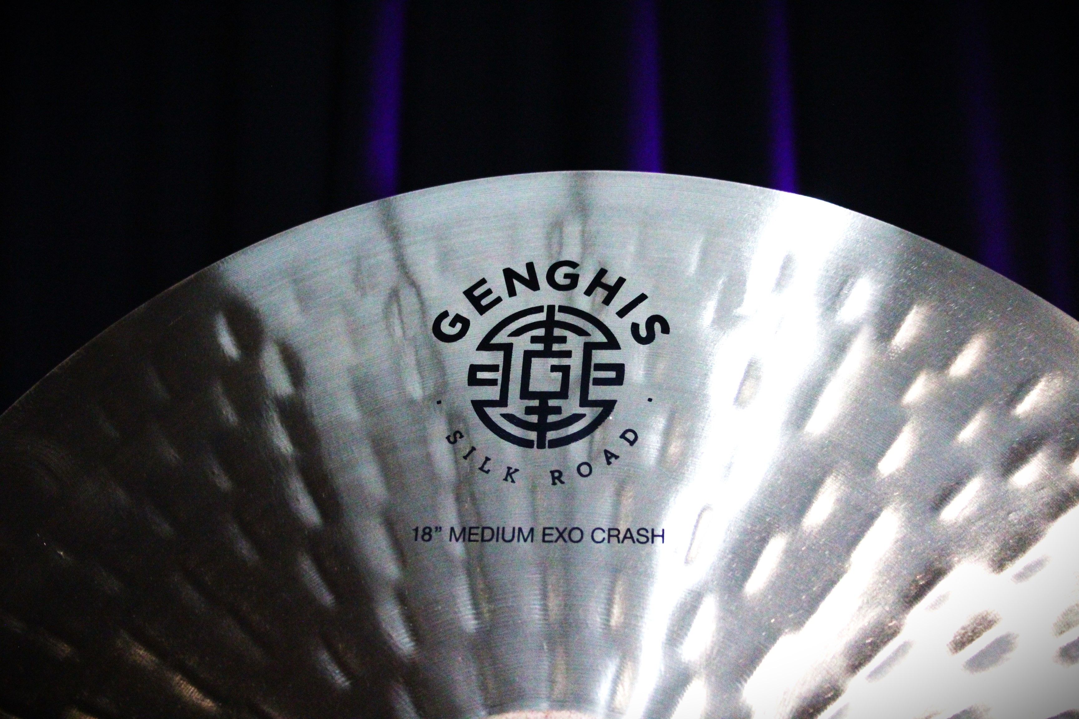 Stagg Genghis Silk Road 18'' Medium Exo Crash · Cariad Drums