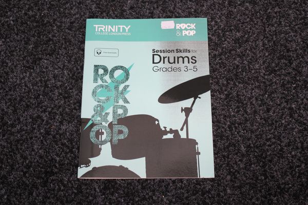 Trinity Session Skills For Drums - Grades 3-5 Book