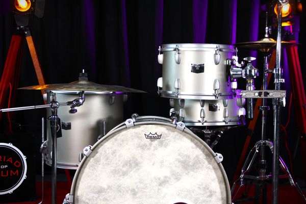 Yamaha Rock Tour 4pc Shell Pack - Matte Silver